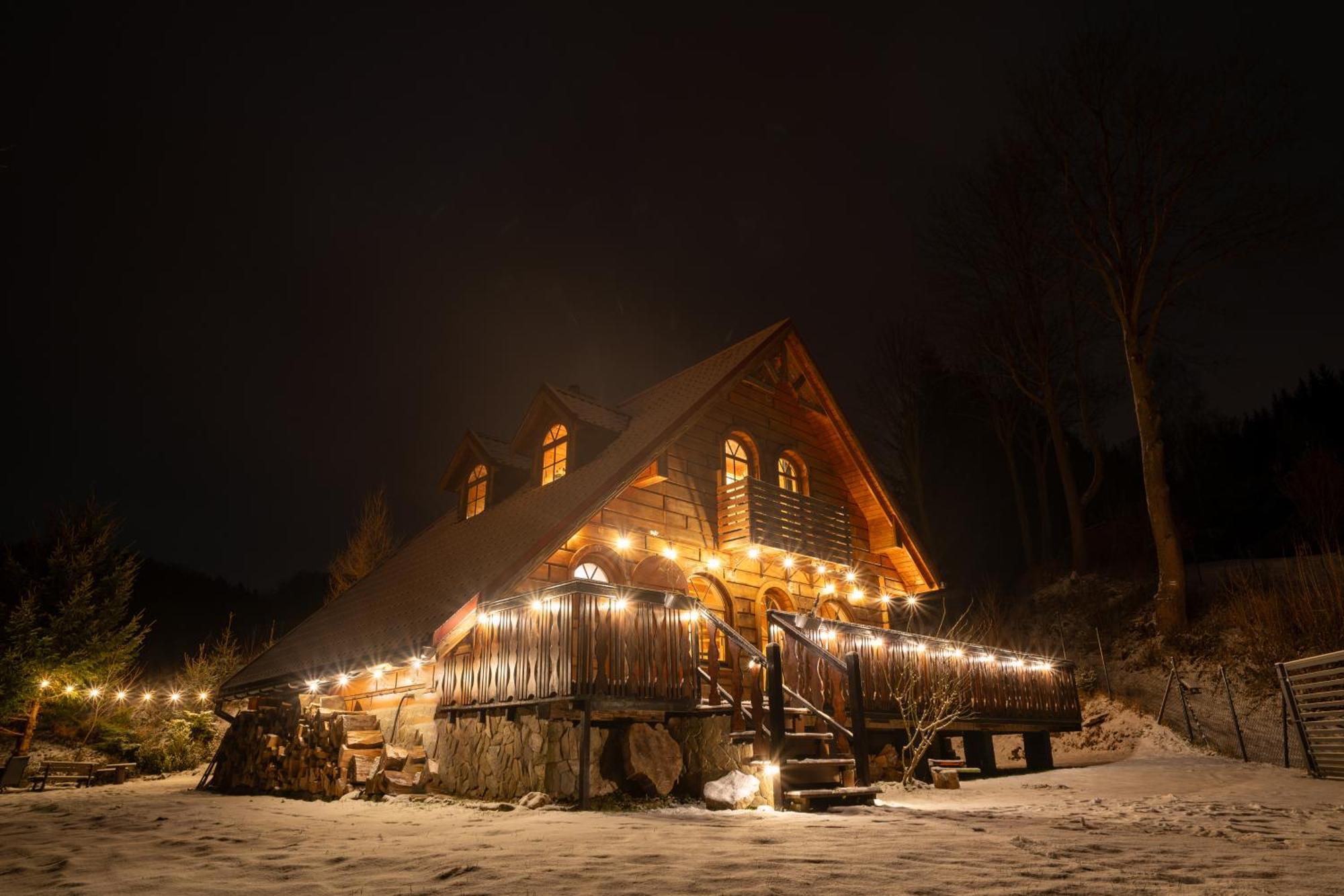 Forest Camp Dom W Gorach Sowich Michalkowa 외부 사진